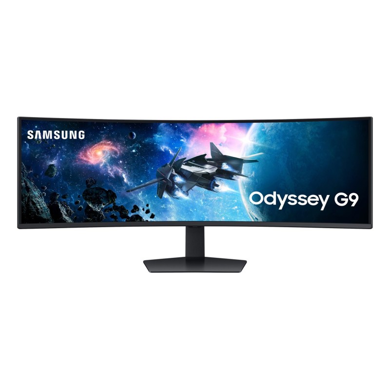 Samsung G95C monitor komputerowy 124,5 cm (49") 5120 x 1440 px Dual QHD LED Czarny