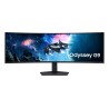 Samsung G95C monitor komputerowy 124,5 cm (49") 5120 x 1440 px Dual QHD LED Czarny