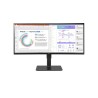 LG 34BQ77QC-B monitor komputerowy 86,4 cm (34") 3440 x 1440 px UltraWide Dual Quad HD LCD Czarny