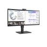 LG 34BQ77QC-B monitor komputerowy 86,4 cm (34") 3440 x 1440 px UltraWide Dual Quad HD LCD Czarny