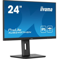 iiyama ProLite XUB2497HSN-B1 LED display 61 cm (24") 1920 x 1080 px Full HD Czarny