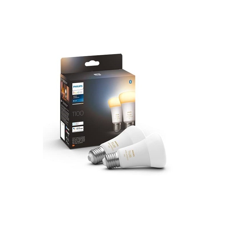 LIGHT BULB LED E27 6500K 8W/2PACK 929002468404 PHILIPS