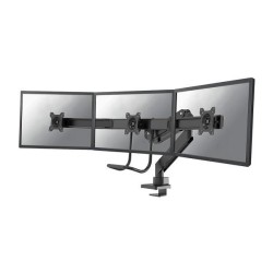 Neomounts NM-D775DX3BLACK uchwyt / stojak do monitorów 68,6 cm (27") Biurko Czarny