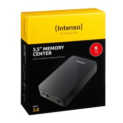 Intenso Memory Center zewnętrzny dysk twarde 6 TB Czarny