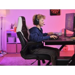 Fotel gamingowy TRUST GXT703W RIYE GAMING CHAIR WHITE