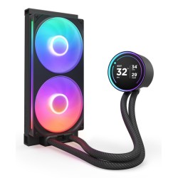 NZXT Kraken Elite 280 RGB Procesor Chłodnica cieczy all-in-one 14 cm Czarny 1 szt.