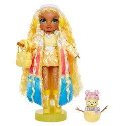 Rainbow High Winter Wonderland Doll- Sunny (Yellow)