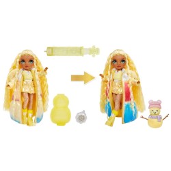 Rainbow High Winter Wonderland Doll- Sunny (Yellow)