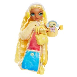 Rainbow High Winter Wonderland Doll- Sunny (Yellow)