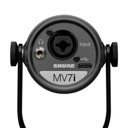 Shure MV7i - Inteligentny mikrofon z interfejsem US