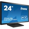 iiyama ProLite T2452MSC-B1 monitor komputerowy 60,5 cm (23.8") 1920 x 1080 px Full HD LCD Ekran dotykowy Przeznaczony dla wielu