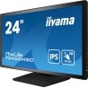 iiyama ProLite T2452MSC-B1 monitor komputerowy 60,5 cm (23.8") 1920 x 1080 px Full HD LCD Ekran dotykowy Przeznaczony dla wielu