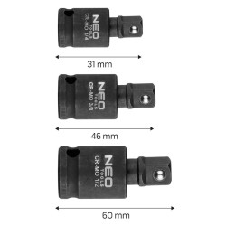 NEO tools 10-256 akcesorium do gniazd nasadowych