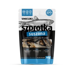 UNISZKI Szprotka suszona 40g