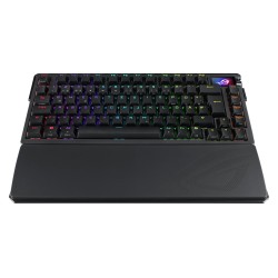 ASUS ROG Azoth Extreme klawiatura Gaming USB + RF Wireless + Bluetooth QWERTZ Czarny