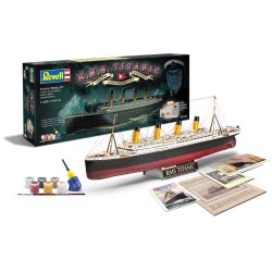 Revell Gift-Set 100 Years TITANIC Model statku pasażerskiego Zestaw montażowy 1:400