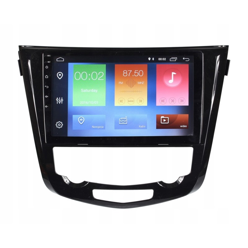 RADIO NAWIGACJA GPS NISSAN QASHQAI X-TRAIL 2014+ ANDROID klima automatyczna