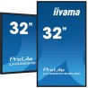 iiyama LH3260HS-B1AG signage display Cyfrowa tablica A 80 cm (31.5") LED Wi-Fi 500 cd/m2 Full HD Czarny Procesor wbudowany