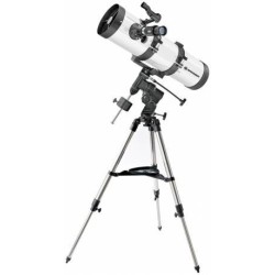 Bresser Optik Spiegel-Teleskop Reflektor 130/650 EQ3 Äquatorial Newton, Vergrößerung 26 bis 260 x (4614600)