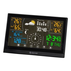 Denver WS-650 cyfrowa stacja meteorologiczna Biały AC/Bateria