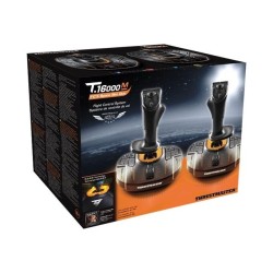 Thrustmaster T.16000M FCS SPACE SIM DUO Czarny, Pomarańczowy USB Joystick Analogowa/Cyfrowa PC