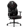 Fotel gamingowy DIABLO X-GAMER fotel czarno-czarny