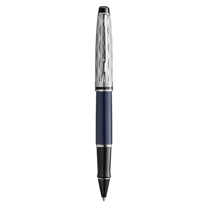 WATERMAN Roller L'Essence du Bleu Expert DeLuxe C.C F Schwarc