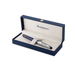 WATERMAN Roller L'Essence du Bleu Expert DeLuxe C.C F Schwarc