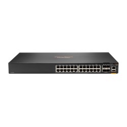 Aruba 6200F 24G 4SFP+ Zarządzany L3 Gigabit Ethernet (10/100/1000) 1U Czarny