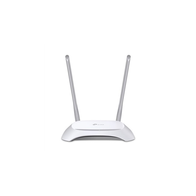 TP-Link TL-WR840N router bezprzewodowy Fast Ethernet Jedna częstotliwości (2,4 GHz) Szary, Biały