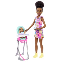 Barbie Skipper Babysitters Inc. HTK34 lalka