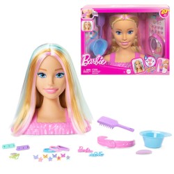 Barbie. Głowa do stylizacji Blond włosy JFG81