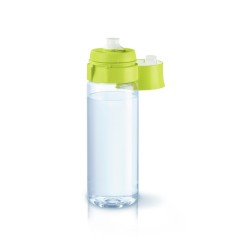 Butelka filtrująca Brita Fill&Go limonkowa + 4 filtry MicroDisc