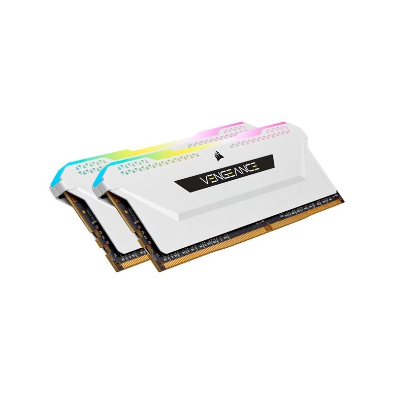 Corsair Vengeance RGB Pro CMH16GX4M2E3200C16W moduł pamięci 16 GB 2 x 8 GB DDR4 3200 MHz