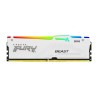 KINGSTON DDR5 32GB 6000MT/s CL36 DIMM (Kit of 2) FURY Beast White RGB EXPO