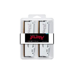 KINGSTON DDR5 32GB 6000MT/s CL36 DIMM (Kit of 2) FURY Beast White RGB EXPO