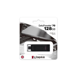 KINGSTON FLASH 128GB USB-C 3.2 Gen1 DataTraveler 70