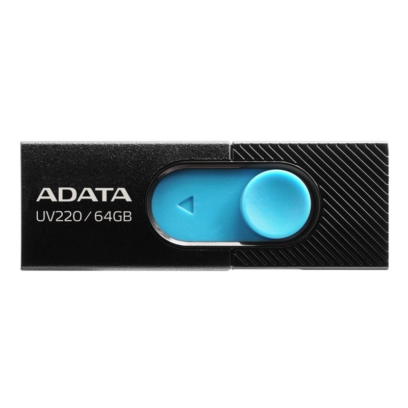 Pendrive ADATA UV220 AUV220-64G-RBKBL (64GB USB 2.0 kolor czarny)