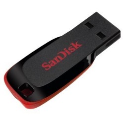 Pendrive SanDisk Cruzer Blade SDCZ50-064G-B35 (64GB USB 2.0 kolor czarny)