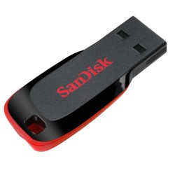 Pendrive SanDisk Cruzer Blade SDCZ50-064G-B35 (64GB USB 2.0 kolor czarny)