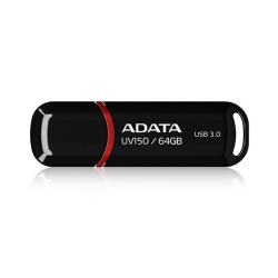 Pendrive ADATA UV150 AUV150-64G-RBK (64GB USB 3.0 kolor czarny)