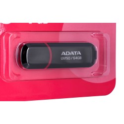 Pendrive ADATA UV150 AUV150-64G-RBK (64GB USB 3.0 kolor czarny)