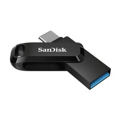 Pendrive SanDisk Ultra Dual GO SDDDC3-064G-G46 (64GB USB 3.0, USB-C kolor czarny)