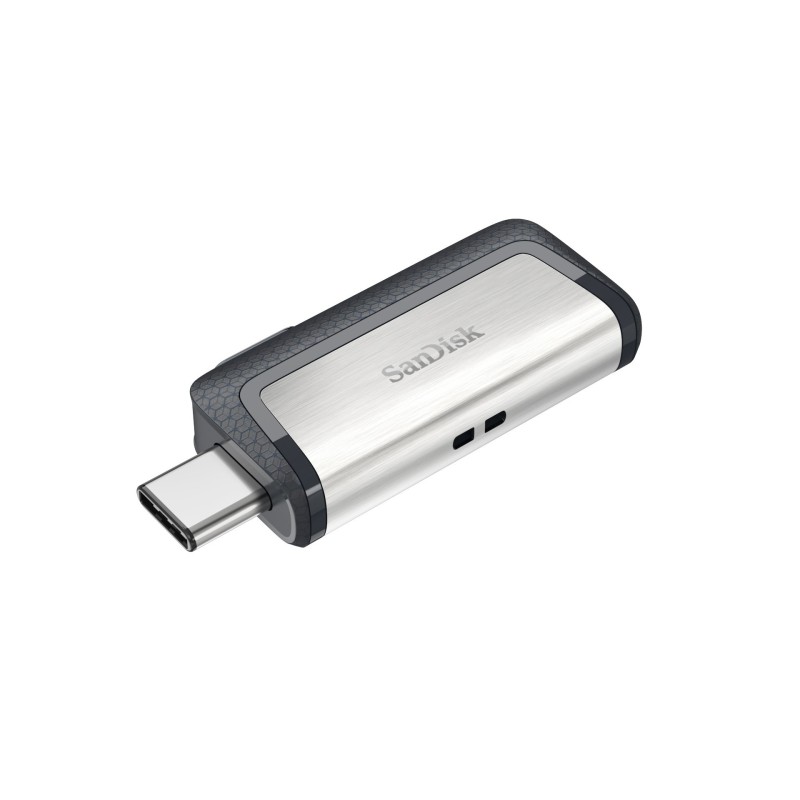 Pendrive SanDisk Ultra SDDDC2-128G-G46 (128GB USB 3.1, USB-C kolor czarny)