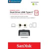 Pendrive SanDisk Ultra SDDDC2-128G-G46 (128GB USB 3.1, USB-C kolor czarny)