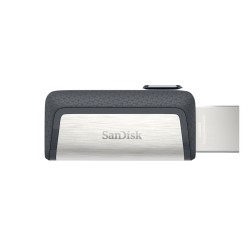 Pendrive SanDisk Ultra SDDDC2-128G-G46 (128GB USB 3.1, USB-C kolor czarny)