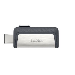 Pendrive SanDisk Ultra SDDDC2-128G-G46 (128GB USB 3.1, USB-C kolor czarny)