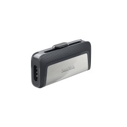 Pendrive SanDisk Ultra SDDDC2-128G-G46 (128GB USB 3.1, USB-C kolor czarny)