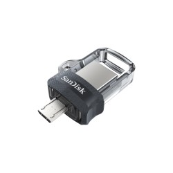 Pendrive SanDisk ULTRA SDDD3-128G-G46 (128GB microUSB, USB 3.0 kolor szary)