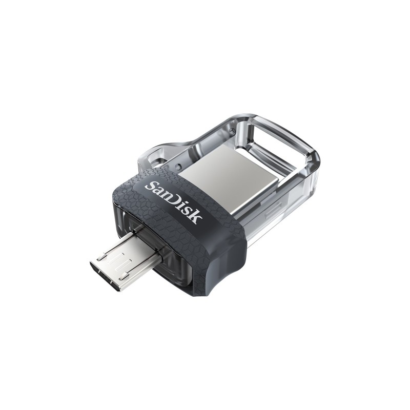 Pendrive SanDisk ULTRA SDDD3-128G-G46 (128GB microUSB, USB 3.0 kolor szary)